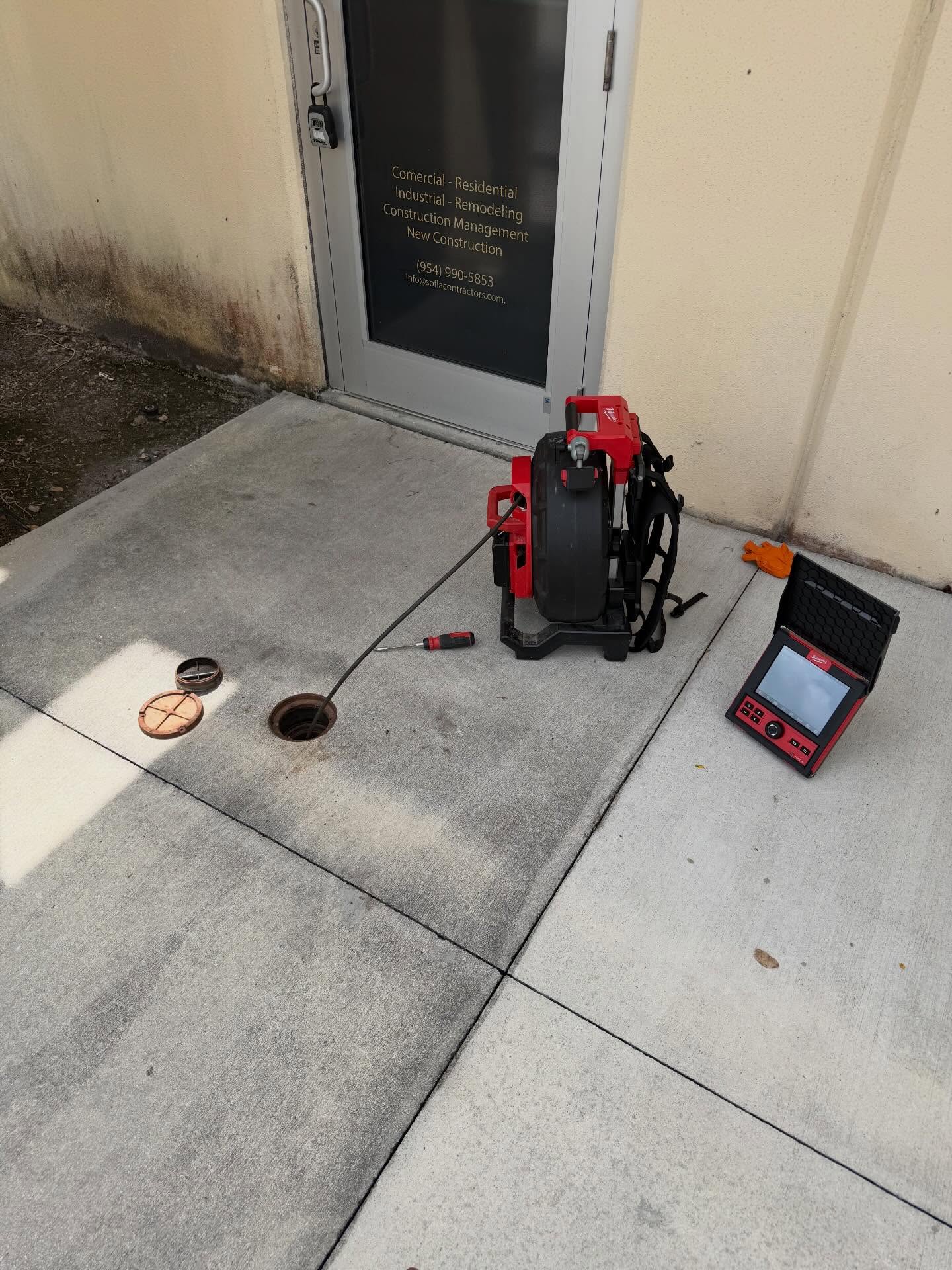 Sewer camera inspection rig